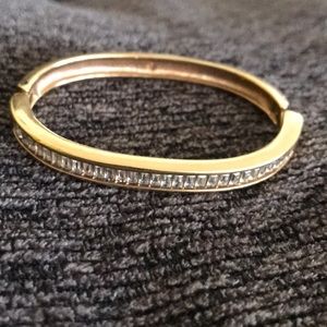 Swarovski signed bangle style bracelet